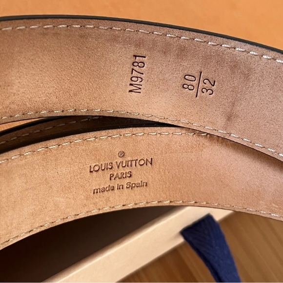 Ladies Size 32 Louis Vuitton Belt - Picture 7 of 13